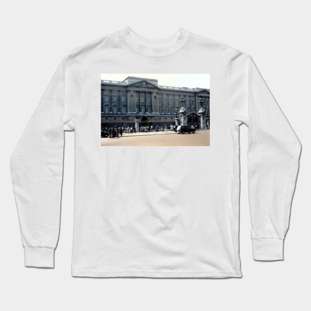 Vintage Buckingham Palace Long Sleeve T-Shirt by Jacquelie